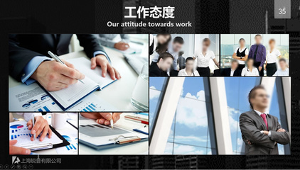 適合公司業務、團隊、產品與服務介紹的經典商務PPT模板